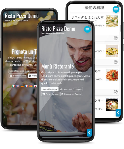 Menù Digitale per Ristoranti e Pizzerie